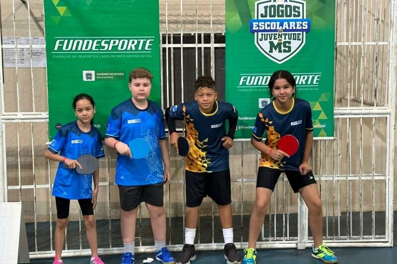 Imagem de compartilhamento para o artigo Atletas de Chapadão do Sul ganham medalhas nos jogos escolares da Juventude da MS Todo dia